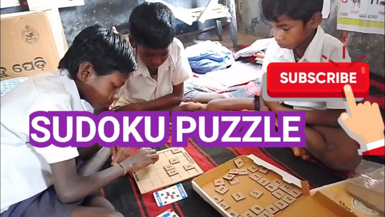 Jadu Pedi ।। SUDOKU PUZZLE ।। Govt. PS Dangarasi , District Malkangiri । @bisueverything7711 