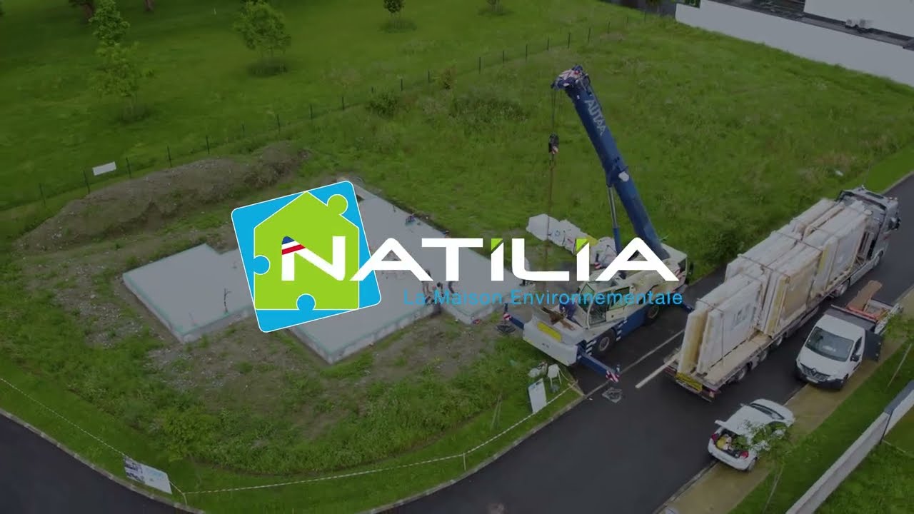 La pose de la 5 000e maison à ossature bois Natilia !