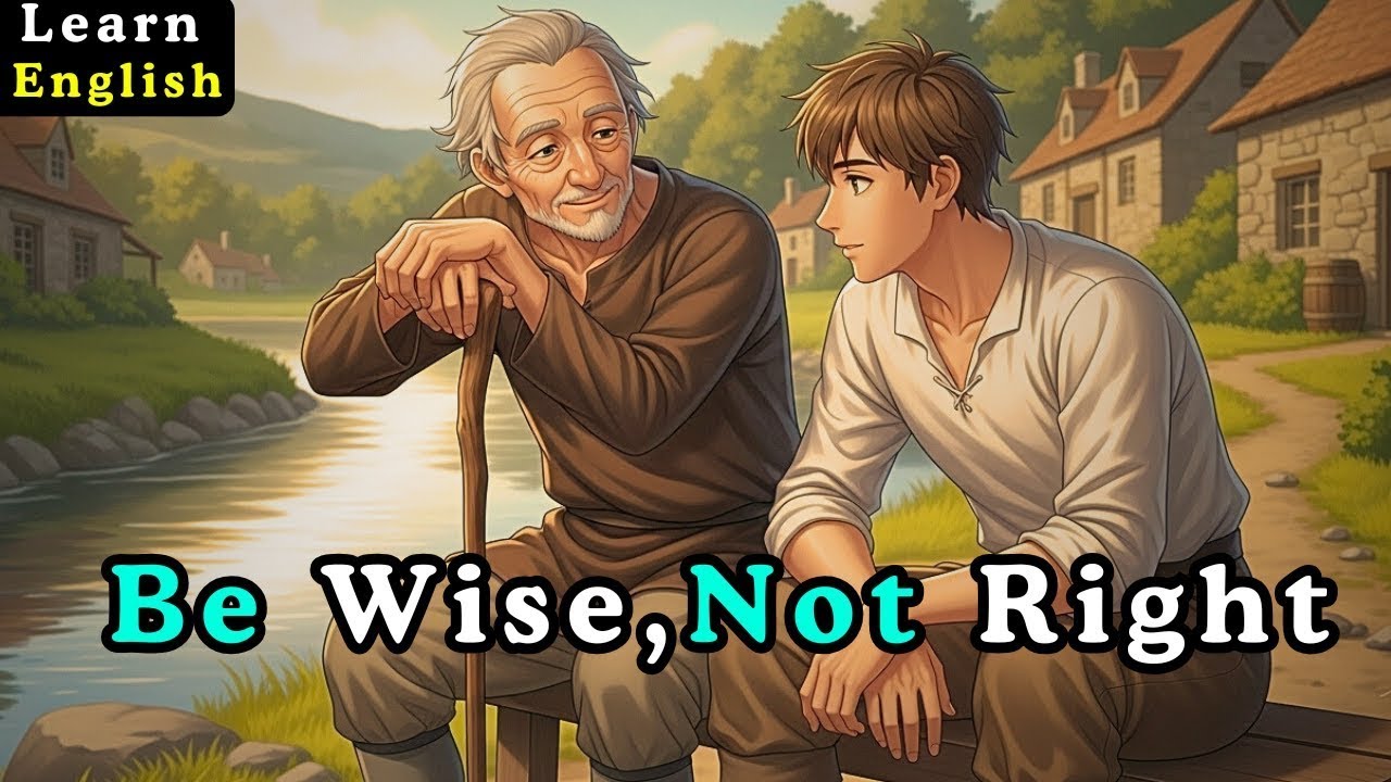 Be Wise, Not Right | Short English Story With Life-Changing Lesson