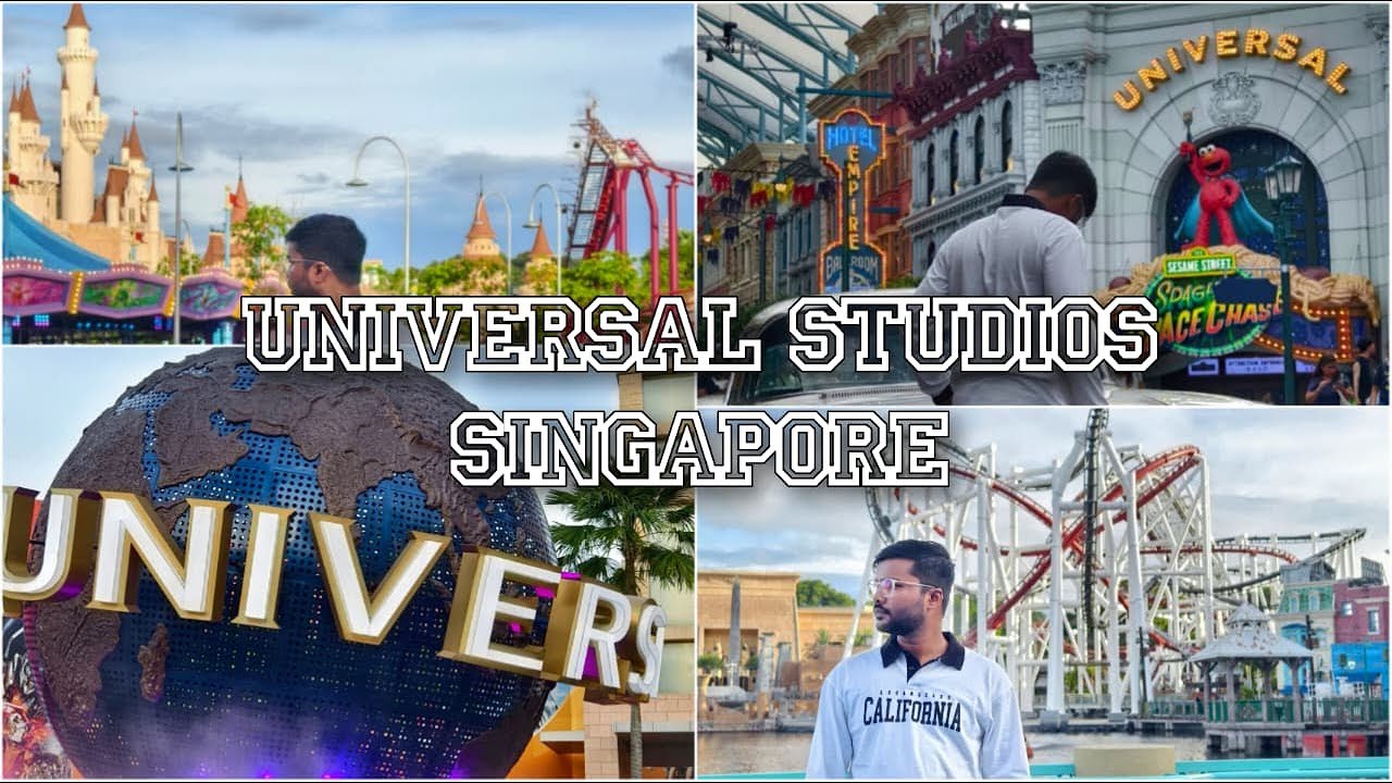Universal Studios Singapore Full Tour | Transformers 3D, Revenge of the Mummy & Jurassic Park Rapids