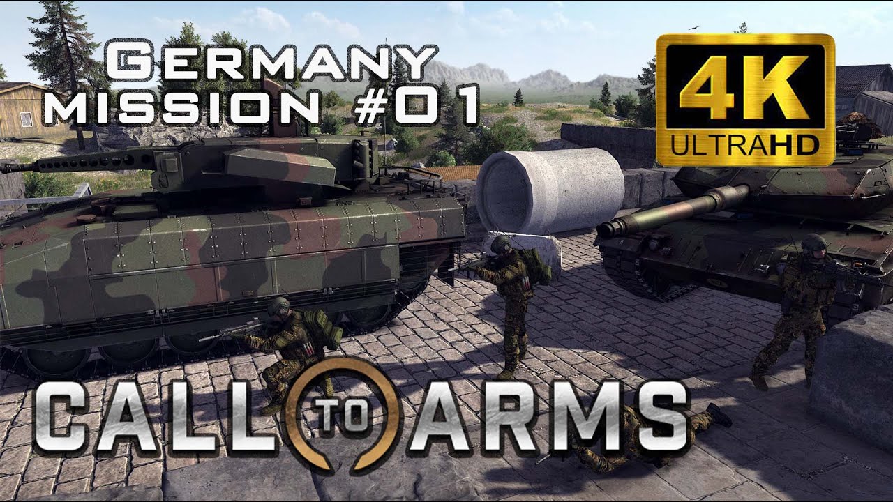 Call to Arms: Germany Campaign (mission 01) 4K
