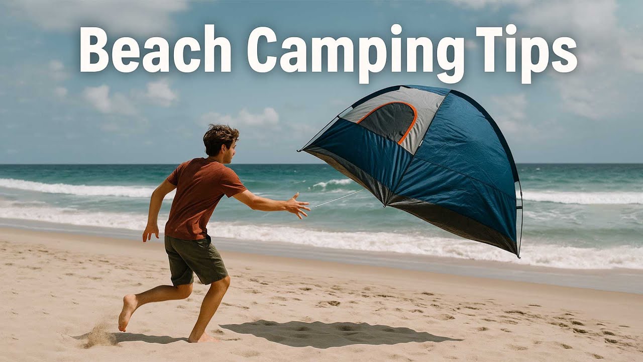 AVOID Beach Camping DISASTERS! 5 Must-Know Beach Camping Hacks 🔥