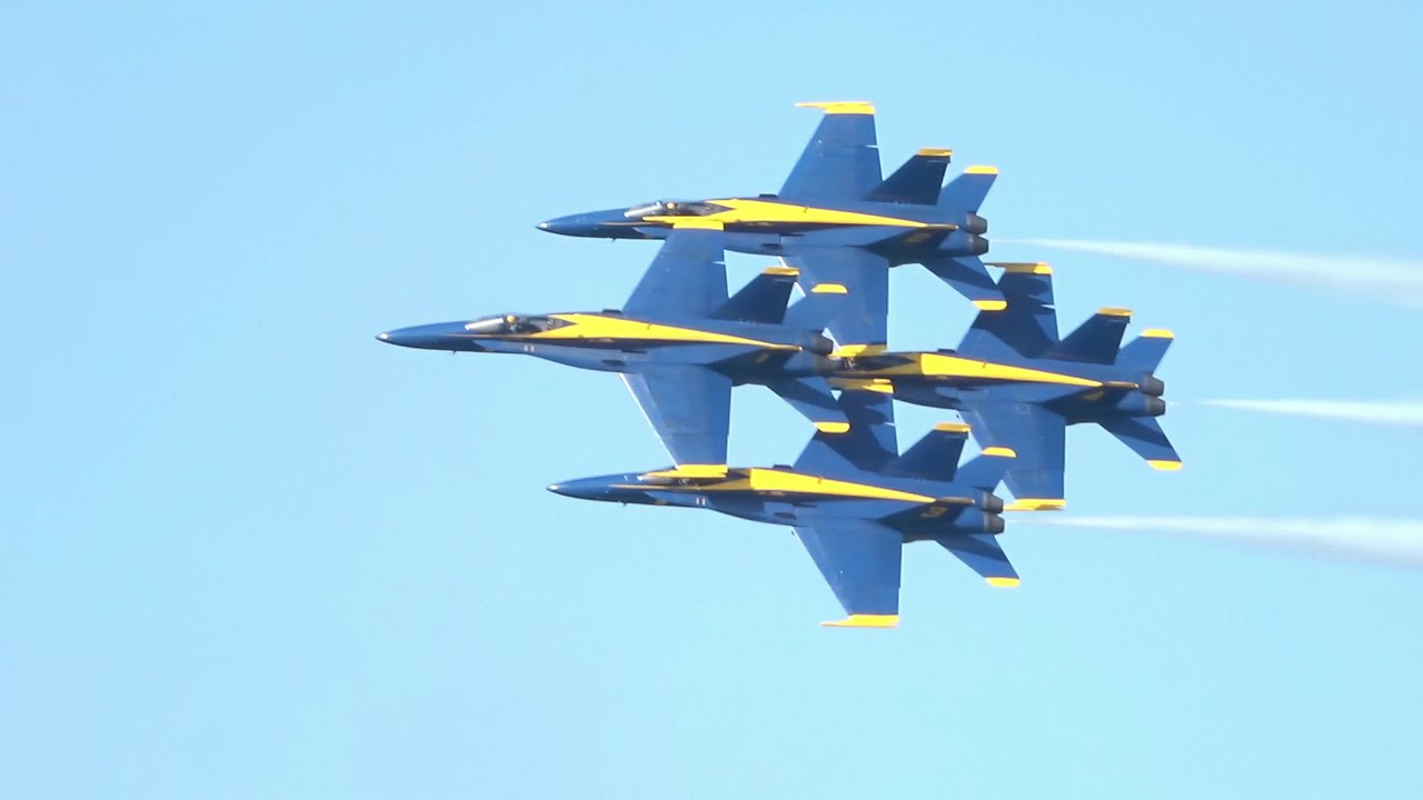 U.S. Navy Blue Angels: San Francisco Fleet Week 2019 (Final F/A-18 Hornet Demo in SF)