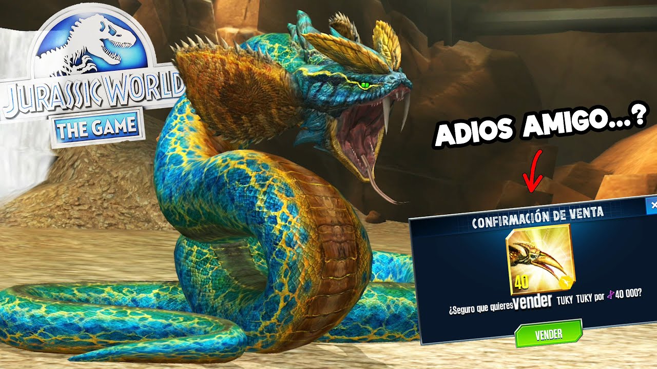 LA HYDRABOA ESTÁ ROTA! PERO TENGO QUE SACRIFICAR 😭 a mi dinosaurio favorito Jurassic World El Juego