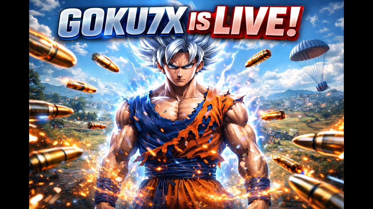 GOkU7X IS LIVE ! ❤️🔥