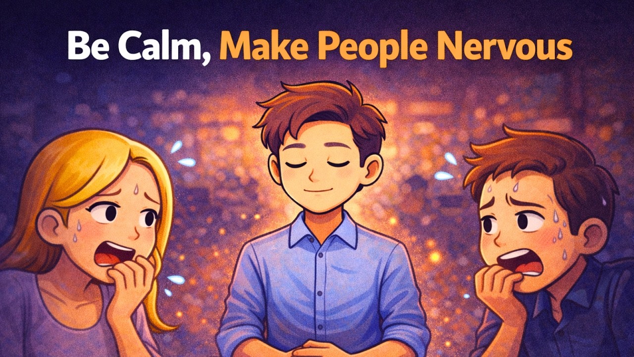 Be So Calm It Makes People Nervous