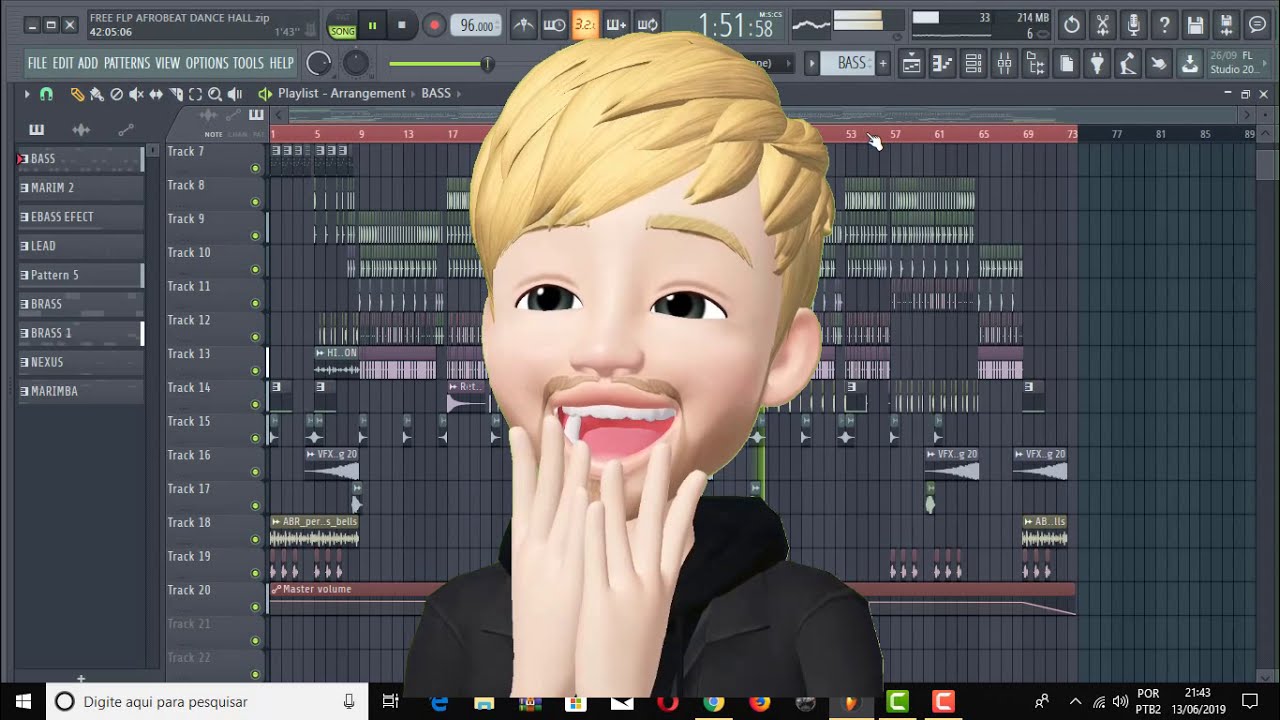 FREE FLP AFROBEAT DANCEHALL 90BPM Gm