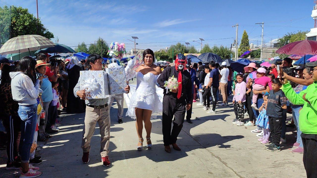 Carnaval De Payasos 2024| San Cosme Mazatecochco | Presentación | Casamenteros
