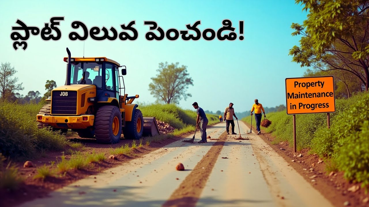 Vizag Plot Maintenance: మీ స్థలం విలువ అమాంతం పెంచండి!