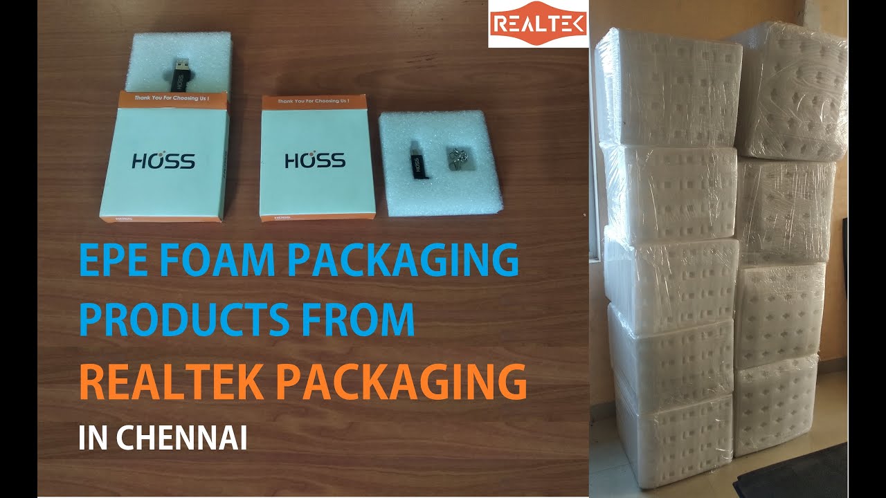 EPE Foam Packaging for glassware, gadgets, gift articles, art-crafts, tools and other fragile items.