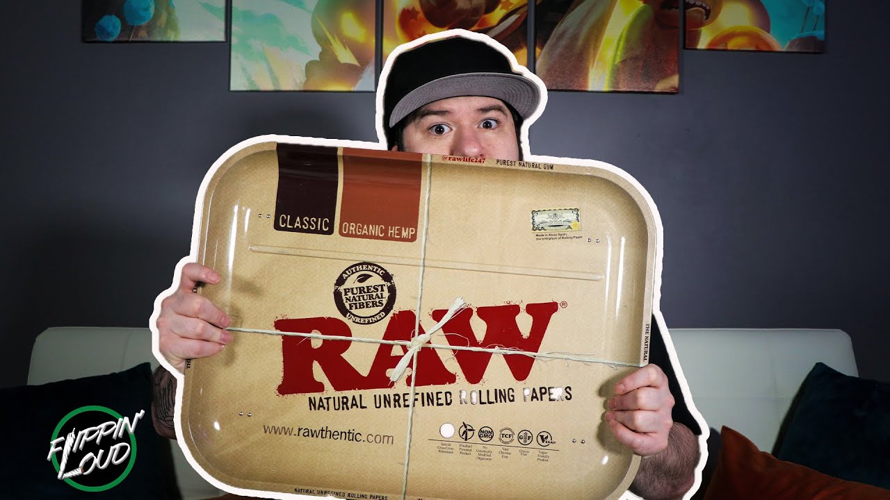 The BIGGEST ROLLING TRAY in the WORLD!!! | Raw XXL Dinner Tray