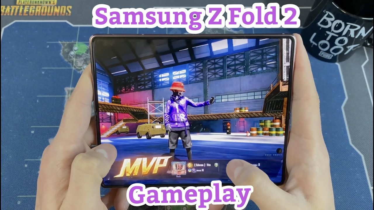 Samsung Z Fold 2 - PUBG Mobile Gameplay