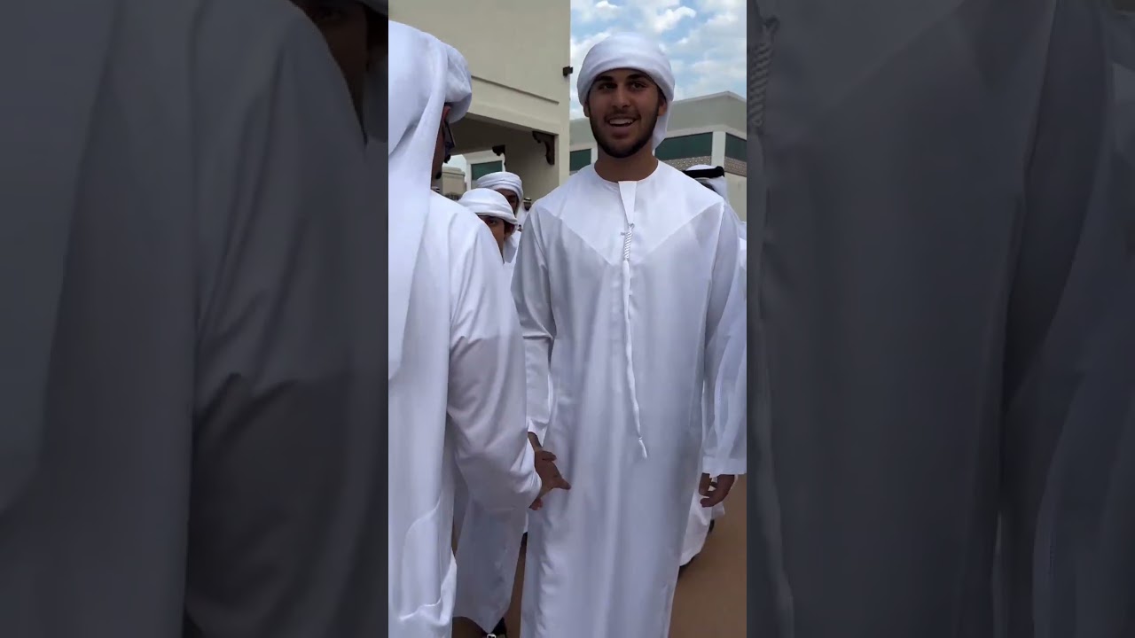 Sheikh Mohammed Bin Mansour Attend a Wedding Reception At Abudhabi