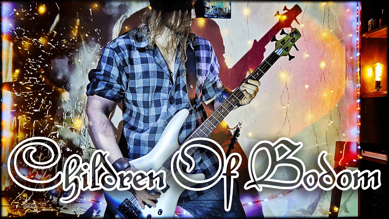 Children Of Bodom - Trashed, Lost And Strungout (Bass cover)