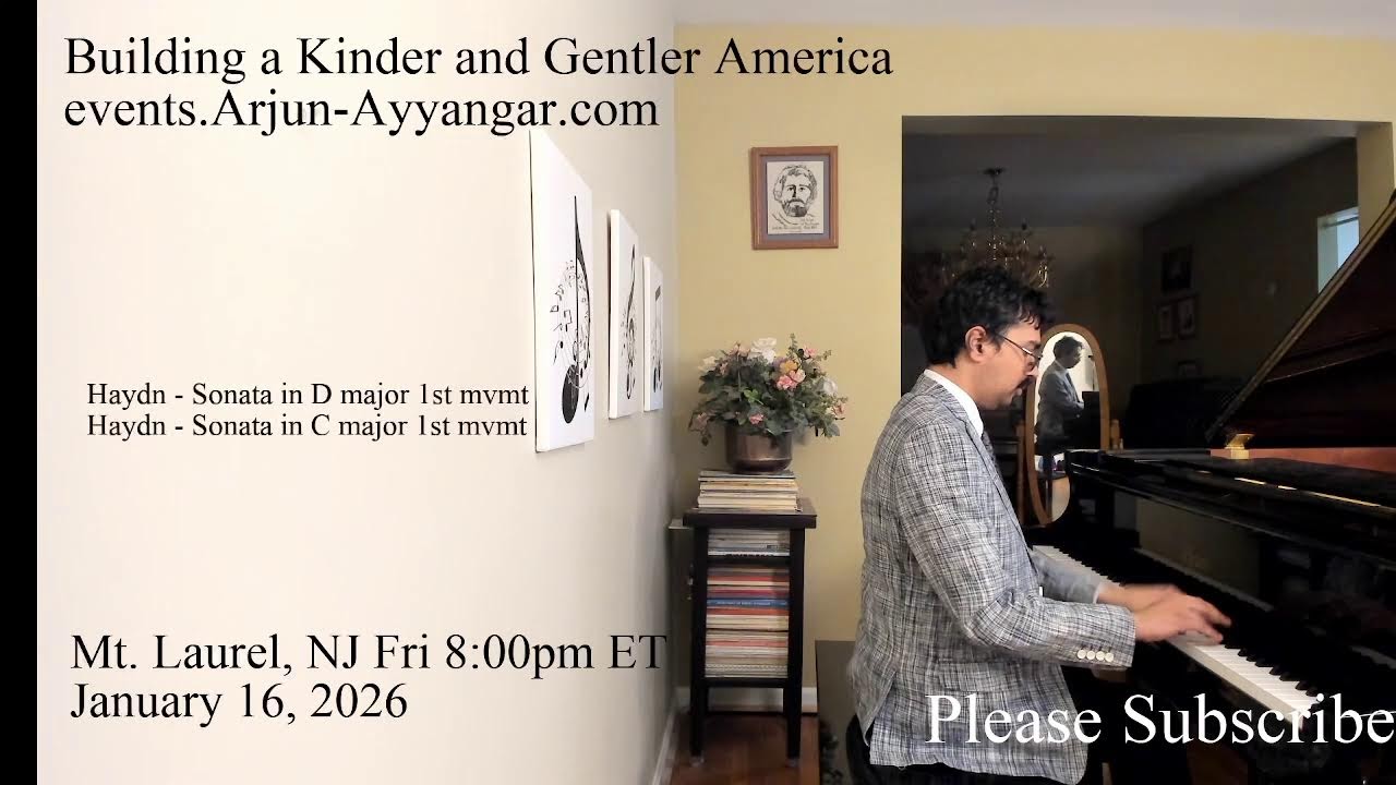 Haydn - Sonata in D major Hob. XVI: 37 1st mvmt and Sonata in C major Hob.XVI:35 1st mvmt