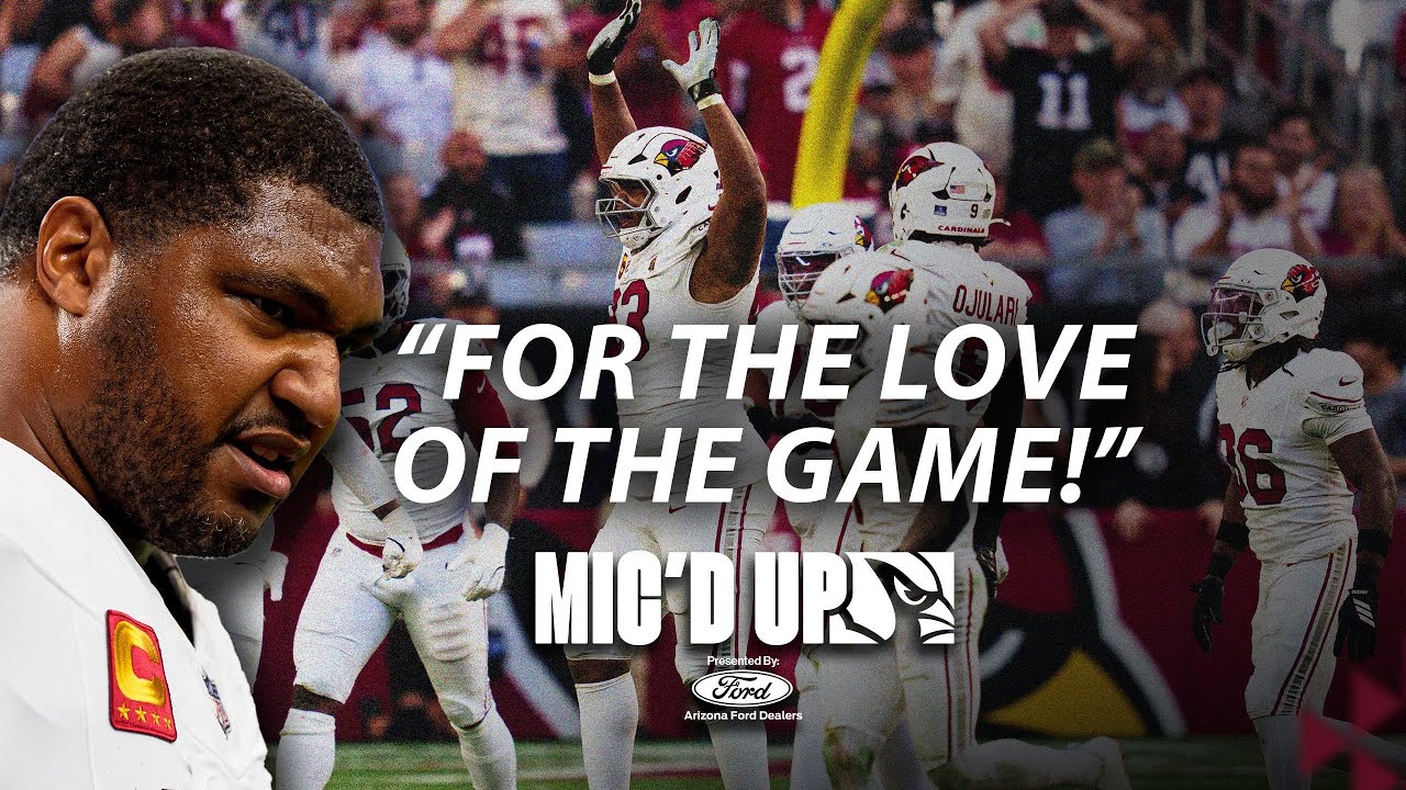 "FOR THE LOVE OF THE GAME" Calais Campbell | Mic'd Up