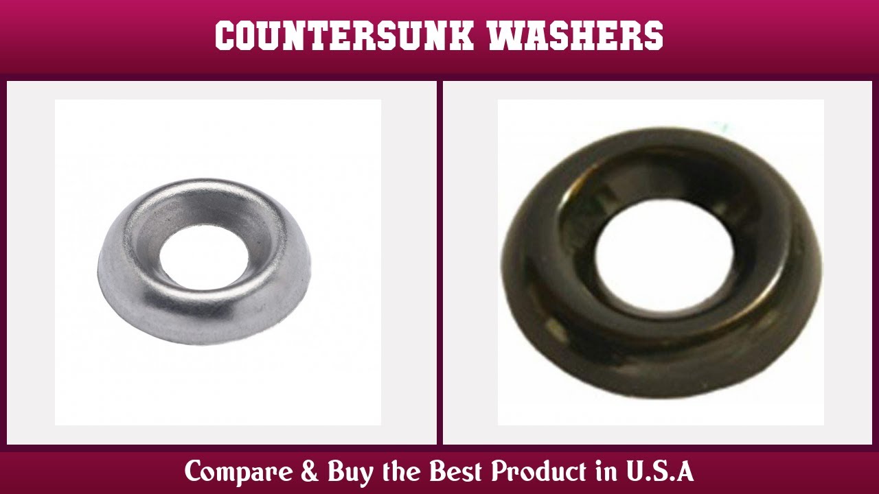 Top 10 Countersunk Washers to buy in USA 2021 | Price & Review