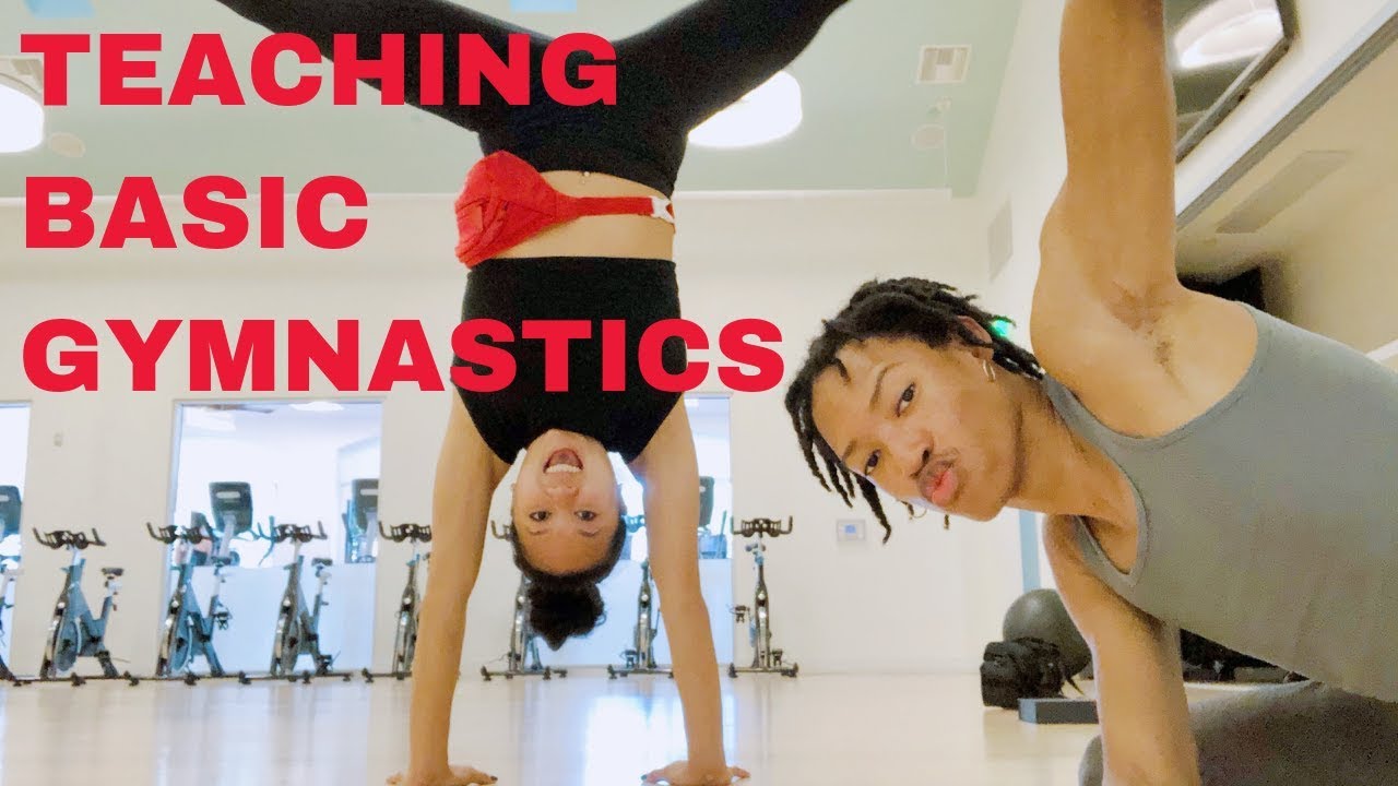 I Tried Teaching A Dancer Basic Gymnastics Moves (Dancer vs. Gymnast)