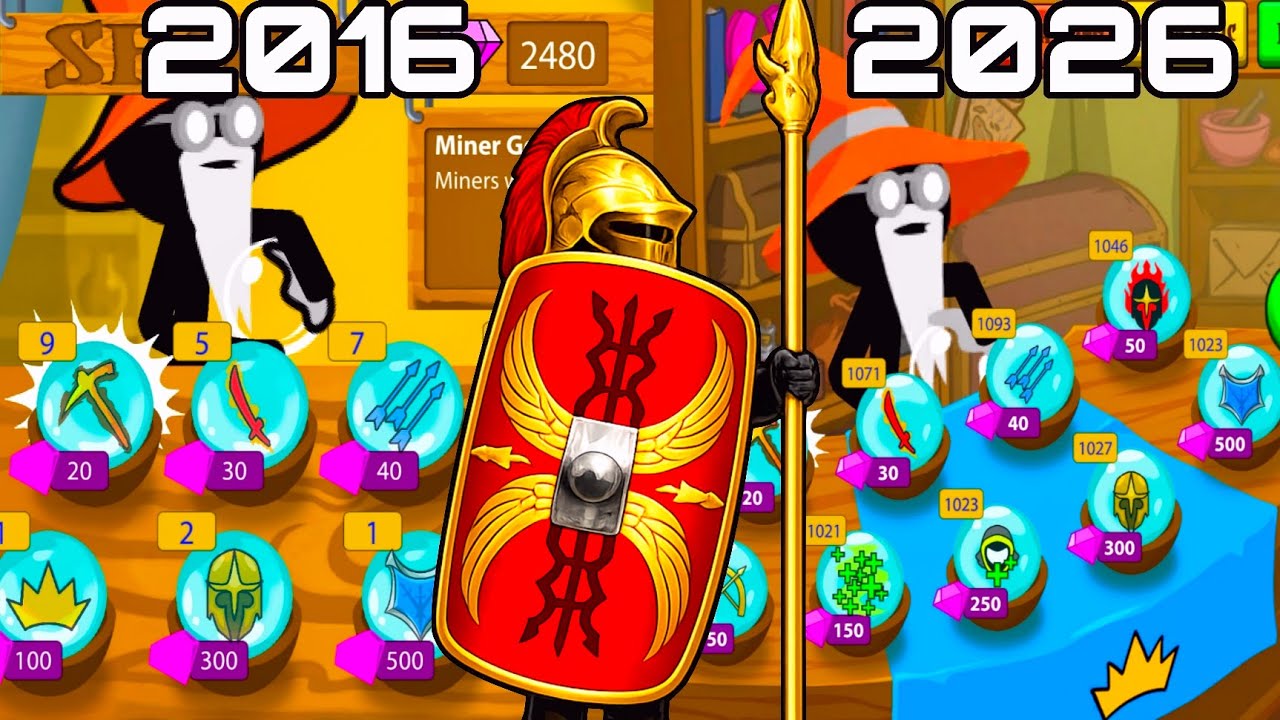 Tôi Chơi Lại Stick War Legacy 2016,Thật Hoài Niệm Sau 10 Năm 🙂
