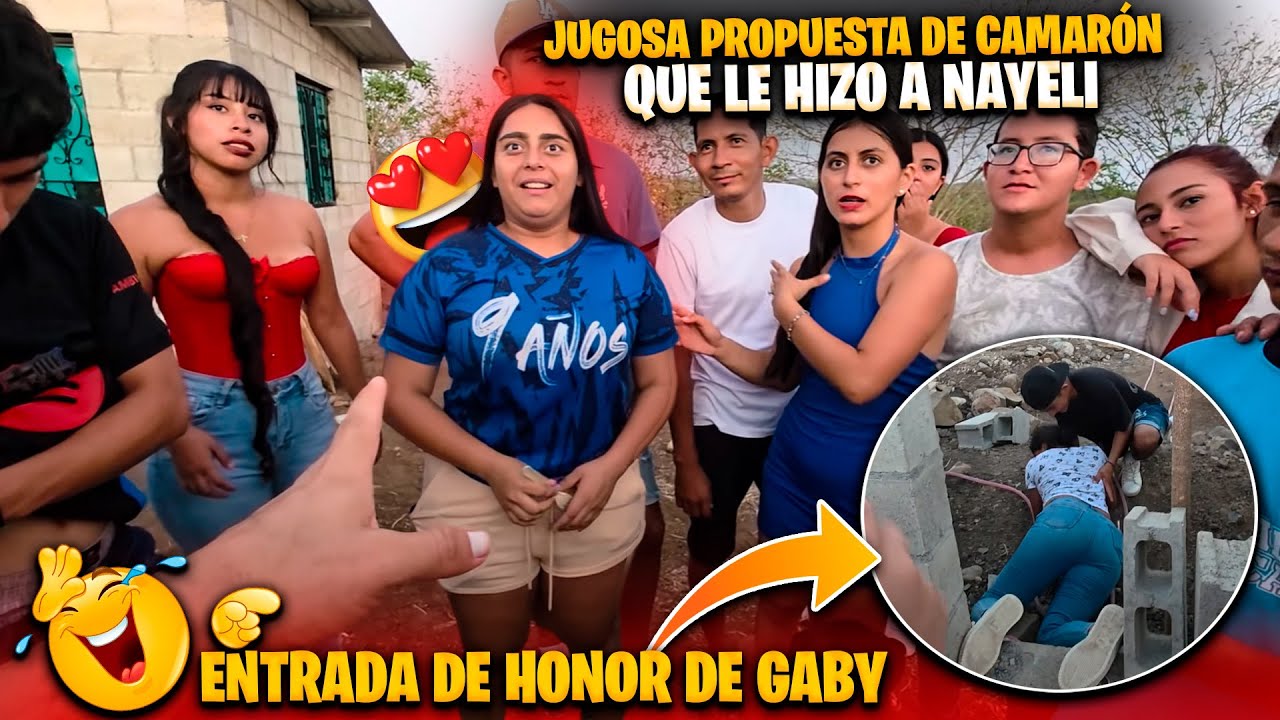 Nayeli nos da un tour adentro de su casa y miren la entrada de honor de Gaby