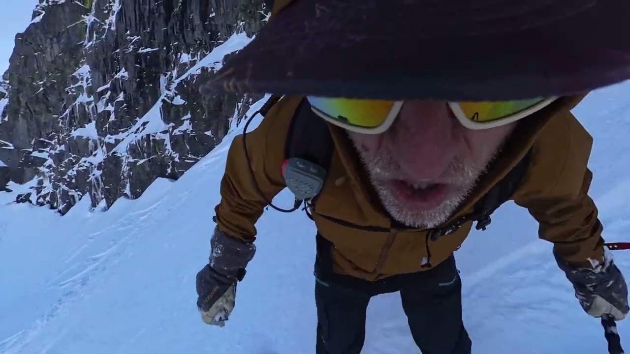 2025/12/29 Cross Couloir - Mount Tallac