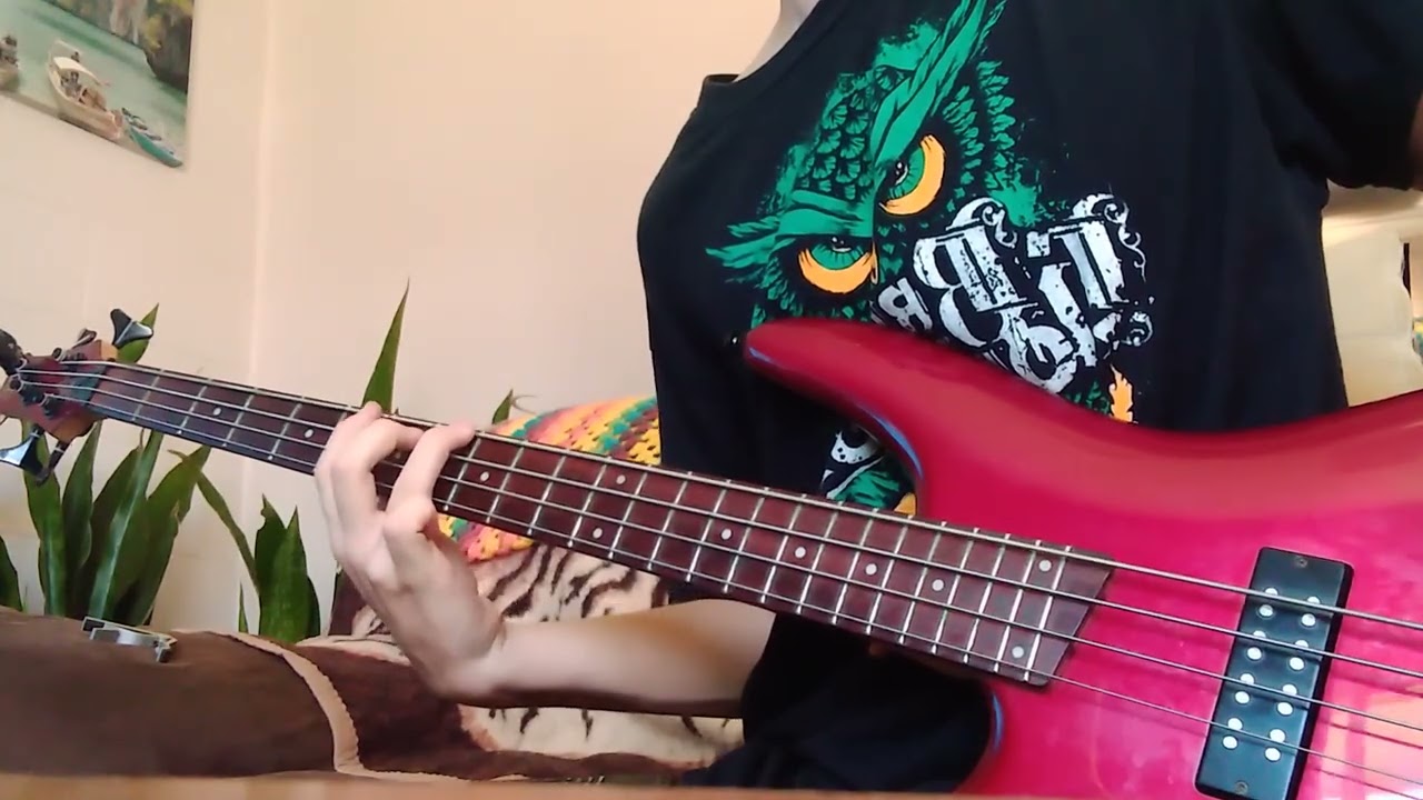Lorna Shore, And I Return To Nothingness bass cover @LornaShore