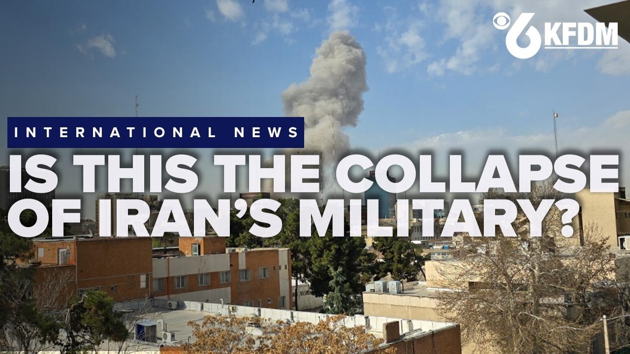 Is this the collapse of Iran's military? Retired Army aviator explains