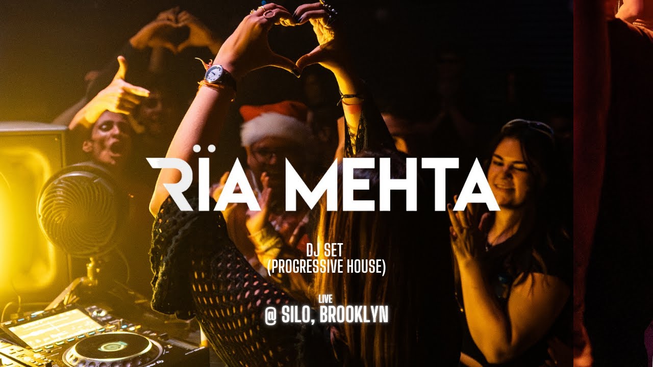 Rïa Mehta DJ Set (Progressive House) @ Silo Brooklyn [4K]