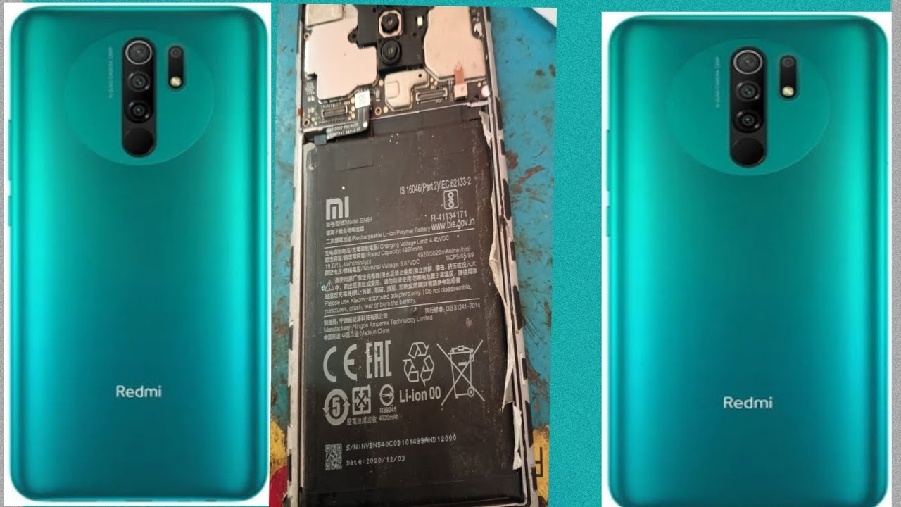 Redmi mobile battery change 