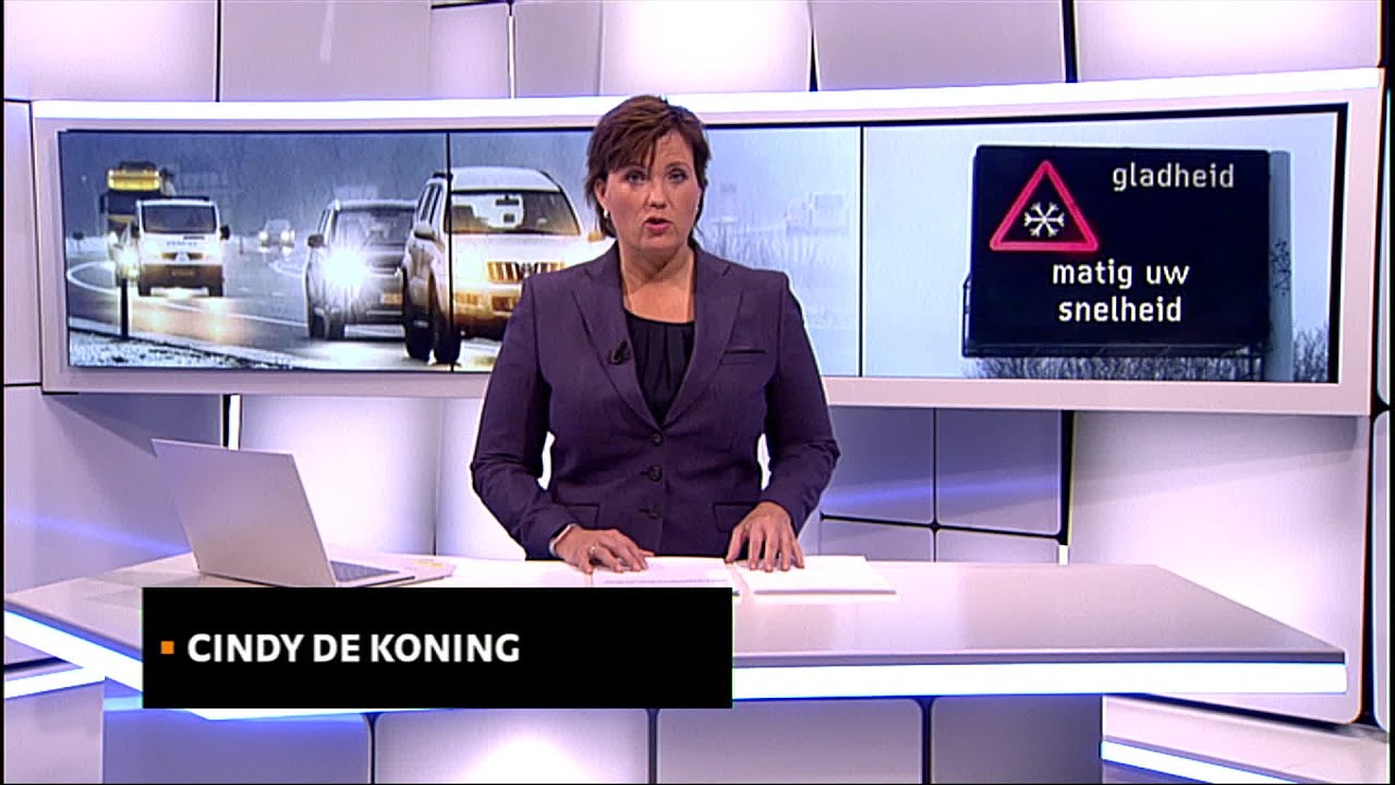 Veel problemen door gladheid in Brabant
