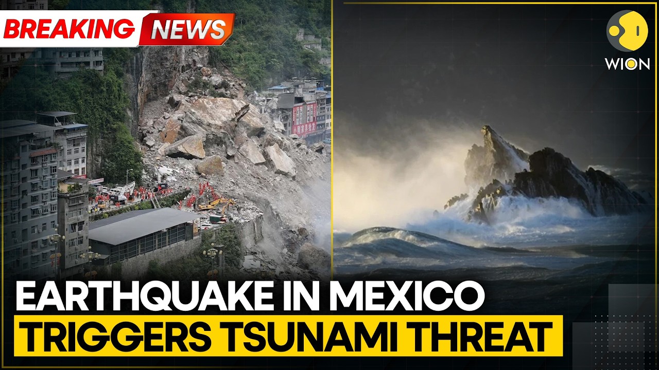 Mexico Earthquake: Tsunami Threat After 7.4 Magnitude Earthquake Rocks Mexico | WION Breaking