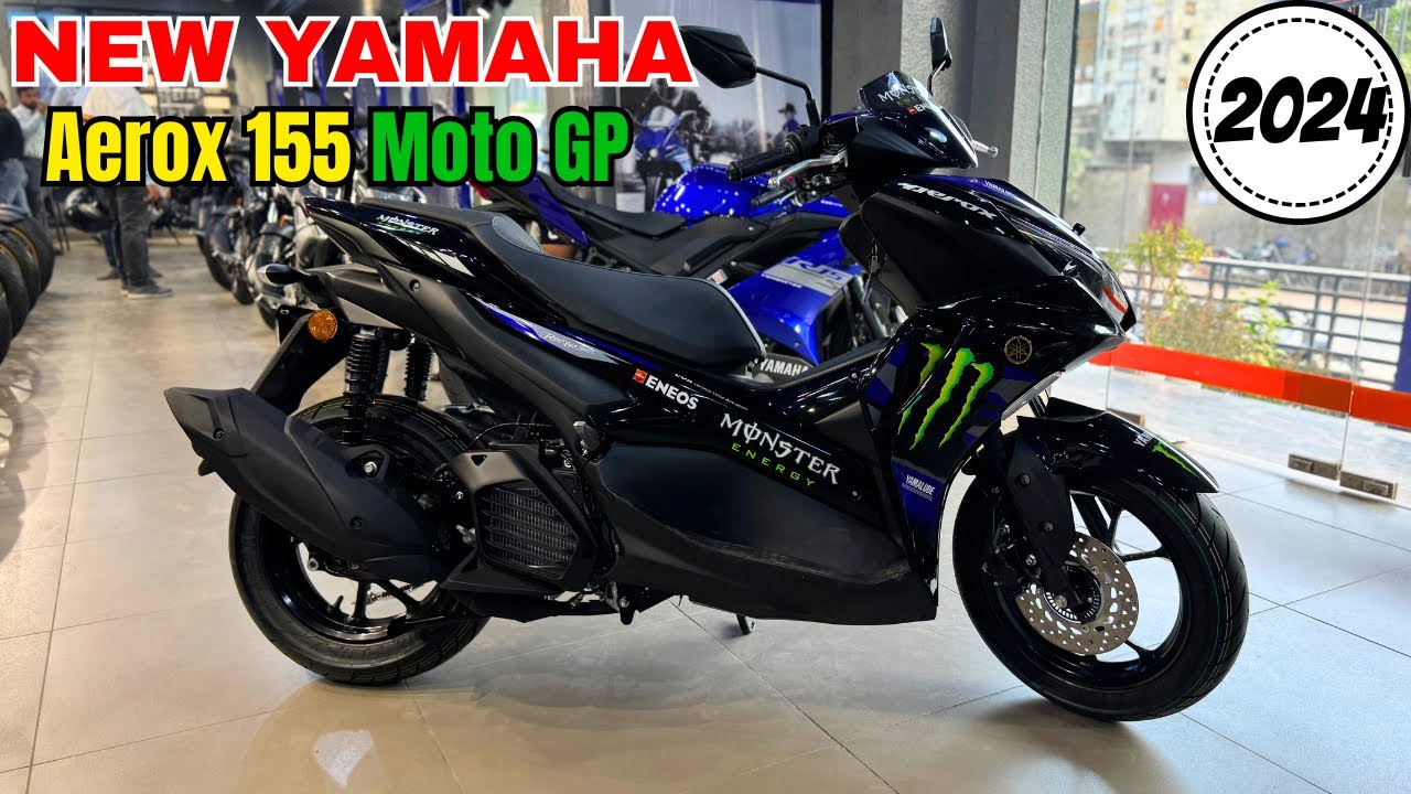 2024 New Yamaha Aerox 155 Monster Energy Edition😍Detailed Review | Price | New Changes | Features🔥🔥