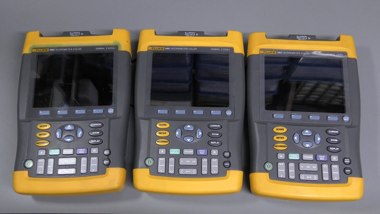 #93 - Ремонт осциллографа Fluke 199C