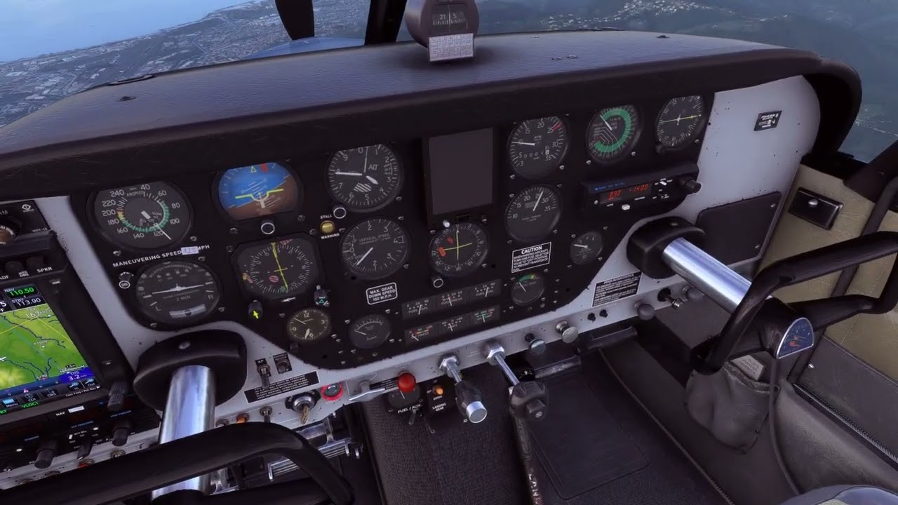 Serious failure during the approach at Cannes Mandelieu with the A2A Comanche