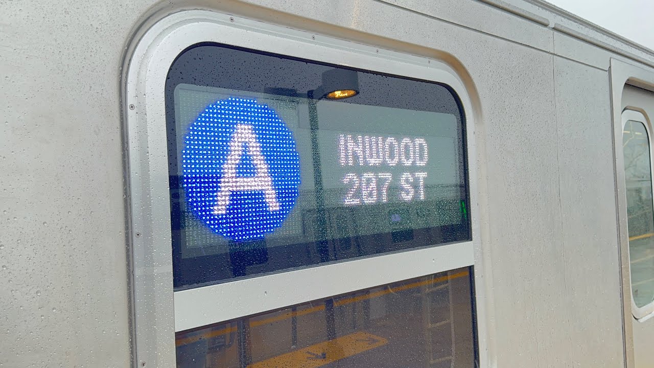 IND 8 Av Express: R211A (A) Train [Far Rockaway-Mott Av to Inwood-207 St #2]