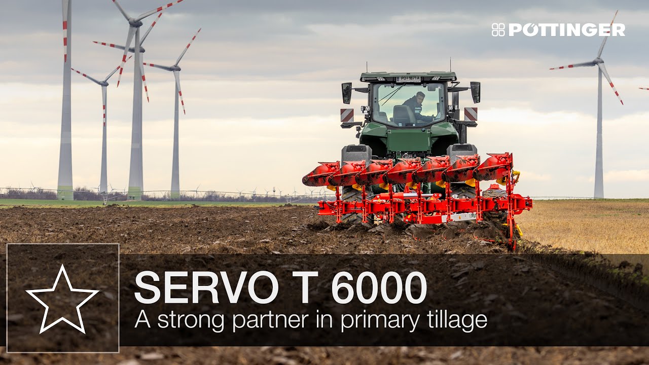 SERVO T 6000 semi-mounted reversible plough – Highlights | PÖTTINGER