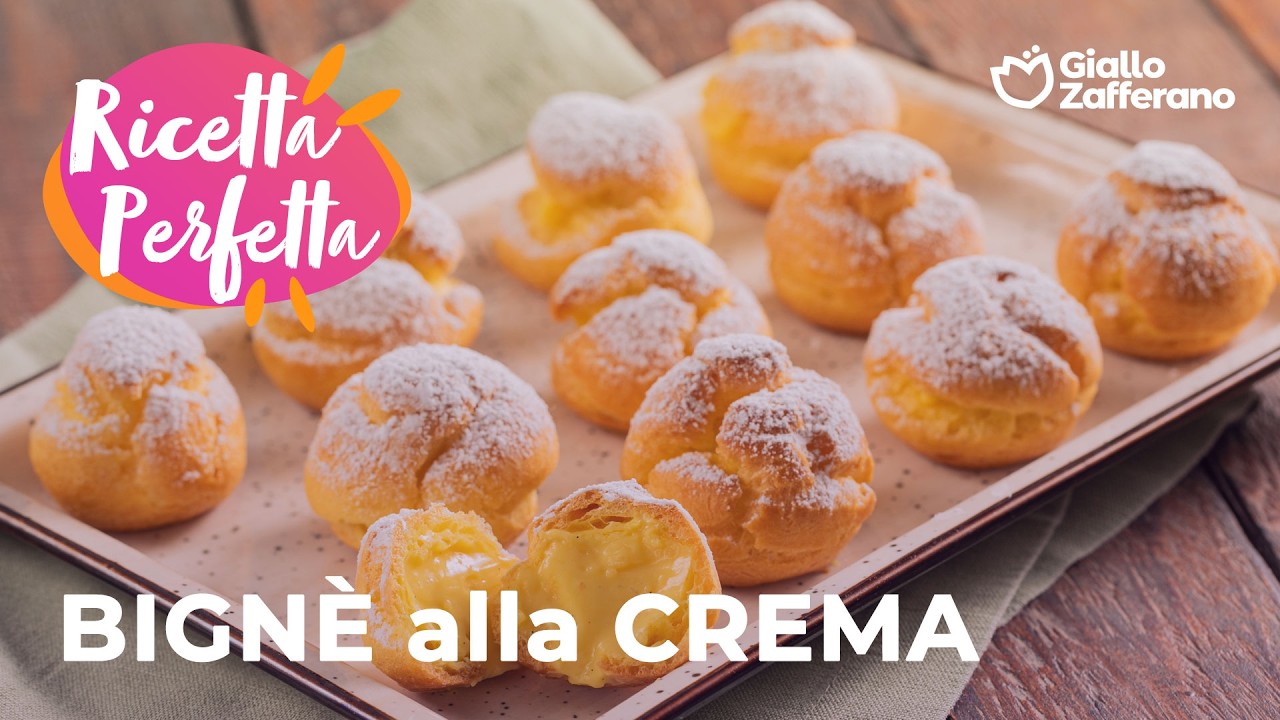 BIGN&Egrave; alla CREMA - buoni come quelli della pasticceria💛