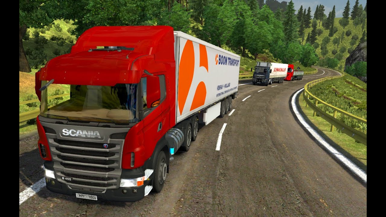 Euro Truck 2 Brasil: EAA Mapa - Viagem com neblina