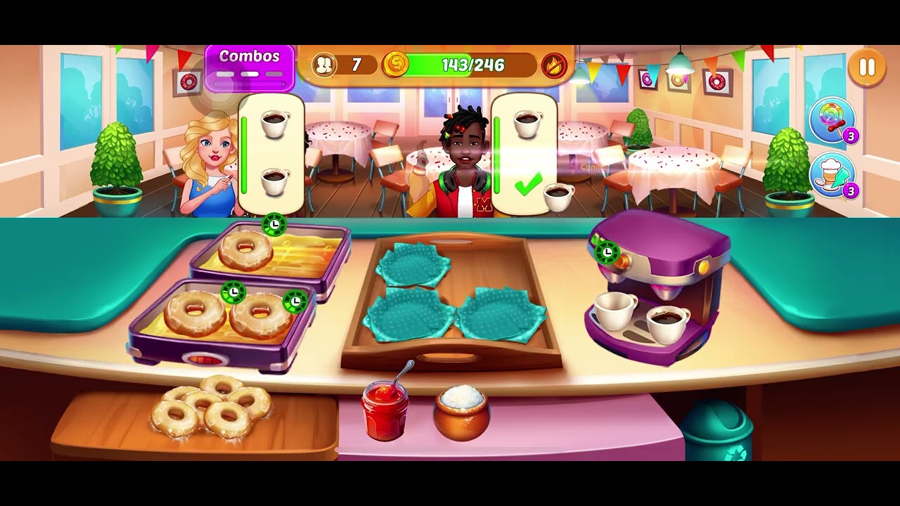 [iOS] Kitchen Craze onboarding v310 - New User