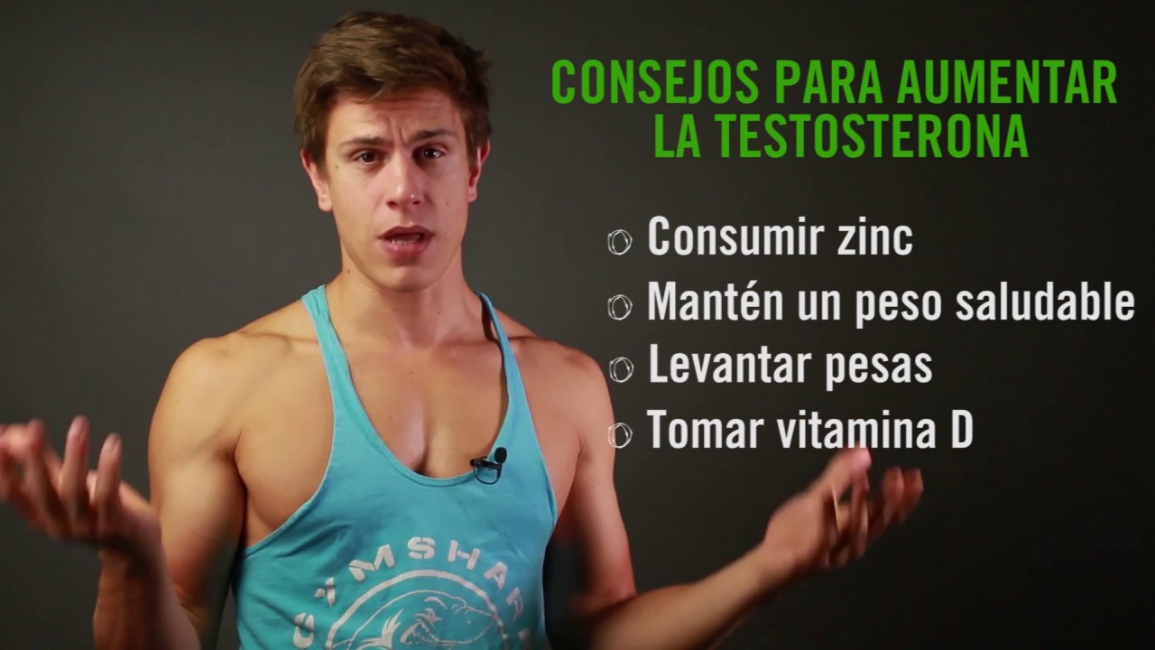 Cómo aumentar la testosterona de manera natural