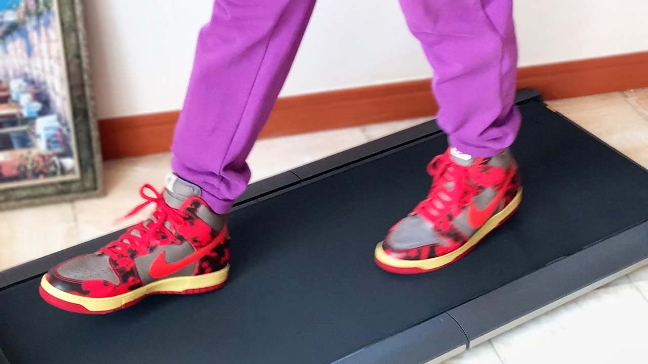Nike Dunk High 1985 / On-Feet + pants + Walkingpad / [sneaker mv]