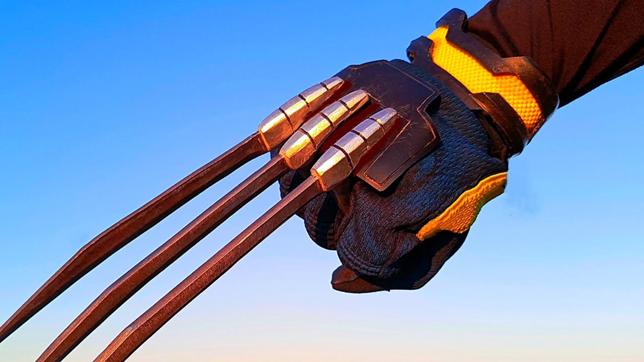 Сделал стальные Когти Росомахи! Made steel Wolverine Claws