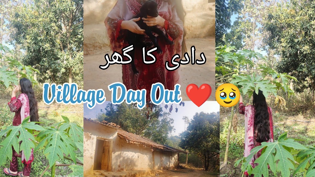 A Peaceful Day in Our Village 🌿🍃#vlog#villagelife#villagevlog#dailyvlog#viral#video