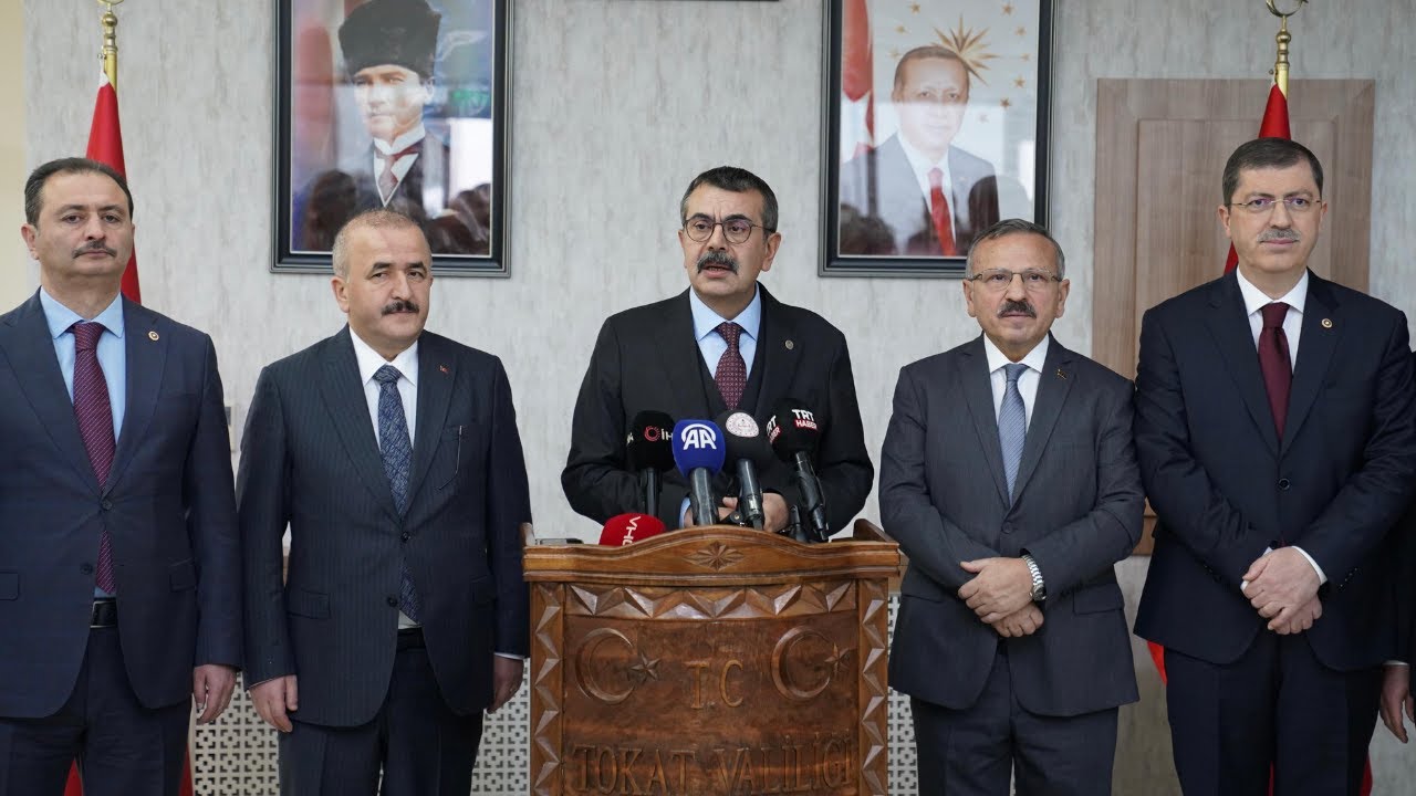 Bakan Yusuf Tekin’in Tokat İl Eğitim Değerlendirme Toplantısı Sonrası Basın Açıklaması