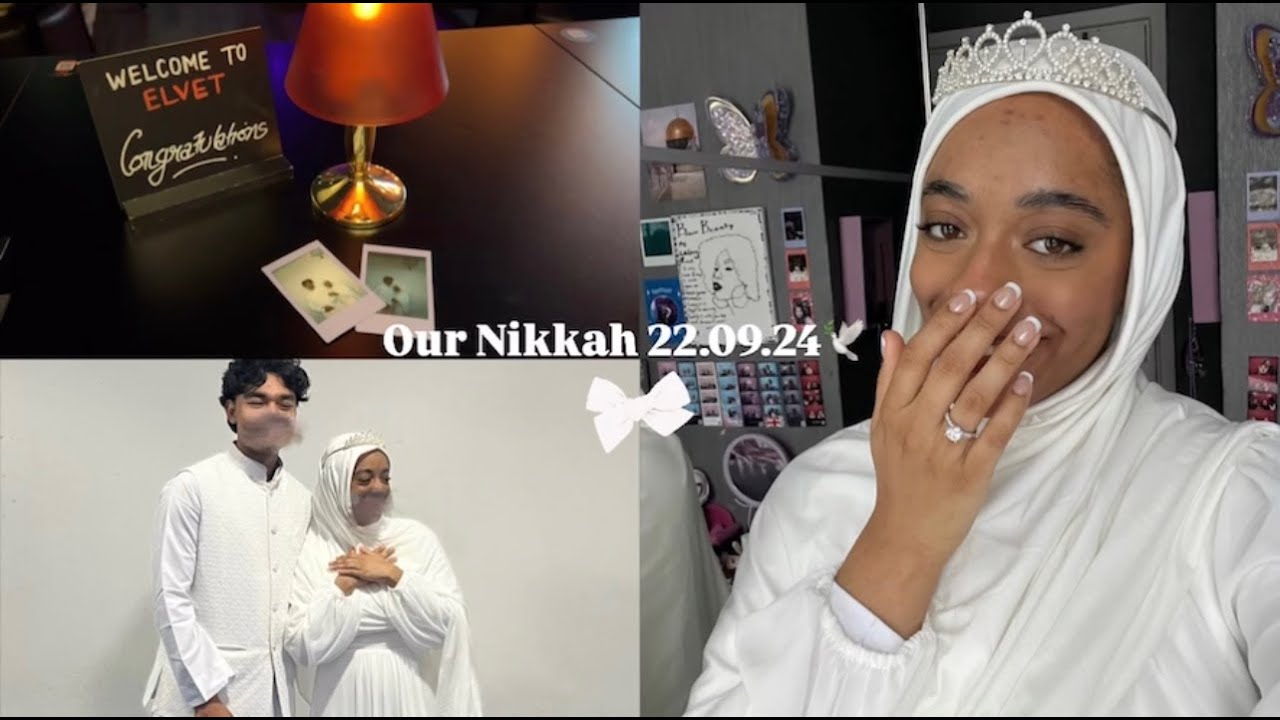 Our Nikkah Vlog 22.09.24🕊️ | Les Sultanas Unboxing