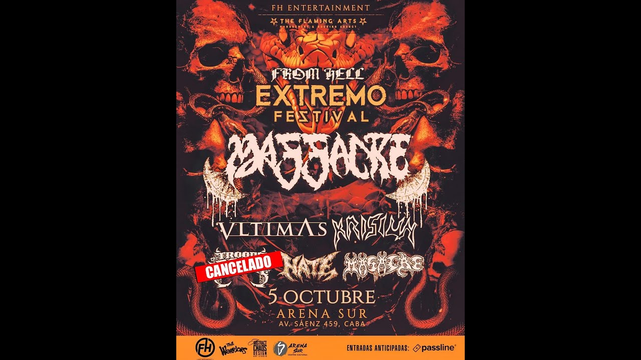Masacre (Col) [Live Argentina Buenos Aires Arena Sur 05-10-2025]