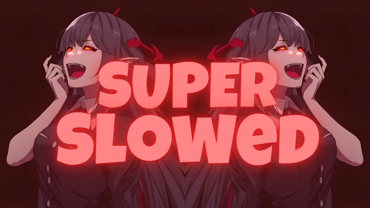 DARK VAMPIRE PHONK 🧛🍷 Just a little Demon 😈 DISTORTED SUPERSLOWED (Gothic Funk Music Visualizer)
