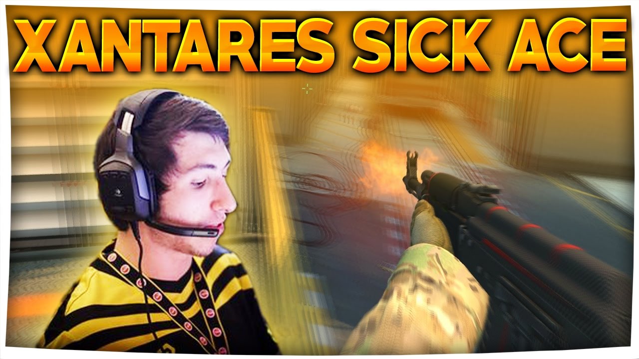 XANTARES SICK ACE IN RANK S! (CS:GO)