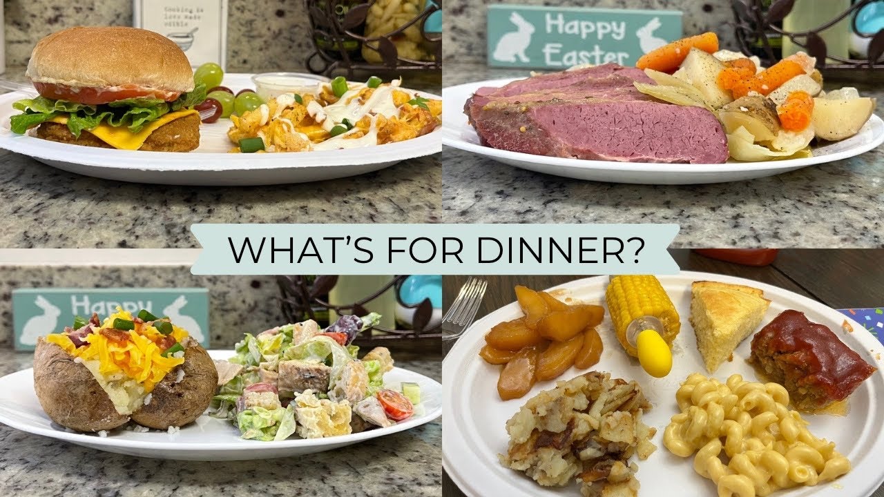 WHAT’S FOR DINNER? | EASY & BUDGET FRIENDLY | REALISTIC WEEKNIGHT MEALS | DINNER INSPIRATION