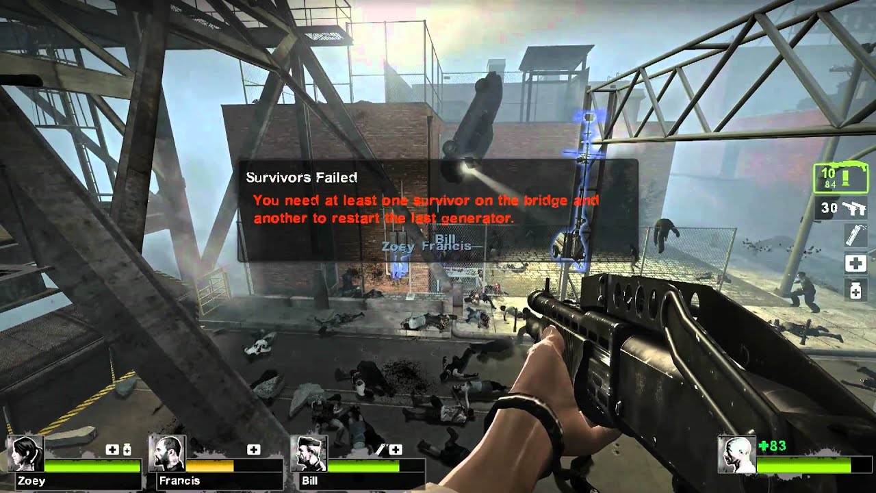 Left 4 Dead 2: The Sacrifice Failing the Finale (Finale Failure) [HD]